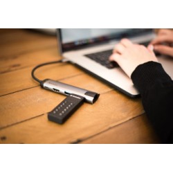 Verbatim USB flash disk, USB 3.0 / 3.1 Gen 1, 64GB, Keypad Secure, czarny, 49431, 256bitowe szyfrowanie AES, LED złącze USB C