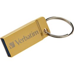 Verbatim USB flash disk, USB 3.0, 64GB, Metal Executive, Store N Go, złoty, 99106, USB A