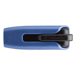 Verbatim USB flash disk, USB 3.0, 128GB, V3 MAX, Store N Go, niebieski, 49808, USB A, z wysuwanym złączem