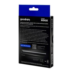 SSD Zewnętrzny Goodram Move Ridge, SSDR-GMRE-512-K0, 512GB, czarny, USB-C 3.2