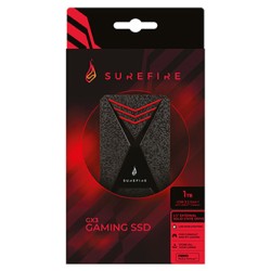 SSD Zewnętrzny Surefire GX3 Gaming, 53684, 1000GB, czarny, 2.5", USB micro B, 1TB