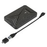 SSD Zewnętrzny Surefire GX3 Gaming, 53684, 1000GB, czarny, 2.5", USB micro B, 1TB