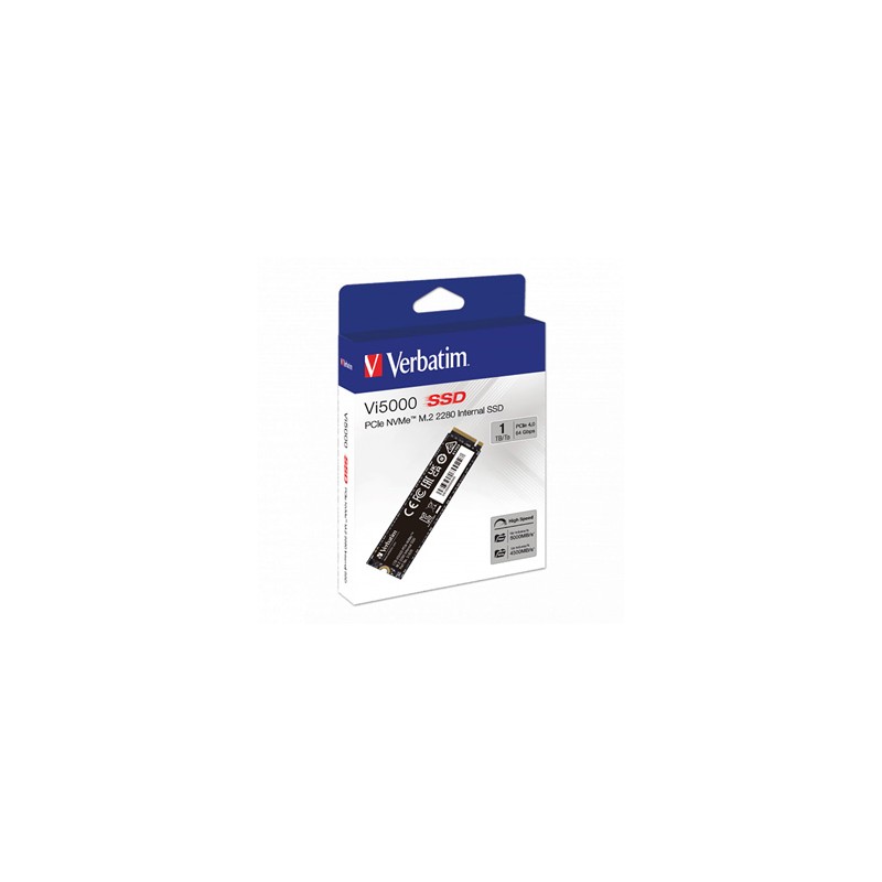 SSD Wewnętrzny Verbatim Vi5000 M.2, 31826, 1000GB, czarny, NVMe
