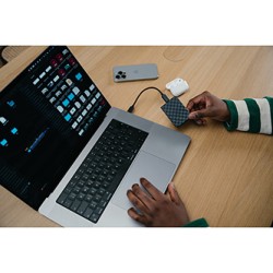 SSD Zewnętrzny Verbatim Store ,n ,Go Mini Diamond, 32025, 1000GB, czarna, USB C, 1TB