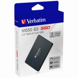 SSD Wewnętrzny Verbatim Vi550, 49353, 1000GB, czarny, SATA III, 1TB