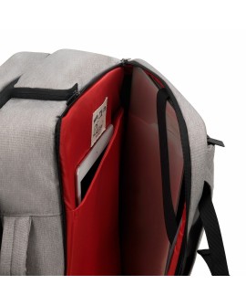 DICOTA BACKPACK DUAL PLUS EDGE/13-15.6IN LIGHT GREY