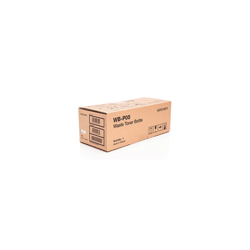 Konica Minolta oryginalny waste box A4Y5WY1,WBP05, Konica Minolta Bizhub C3350, C3850, pojemnik na zużyty toner
