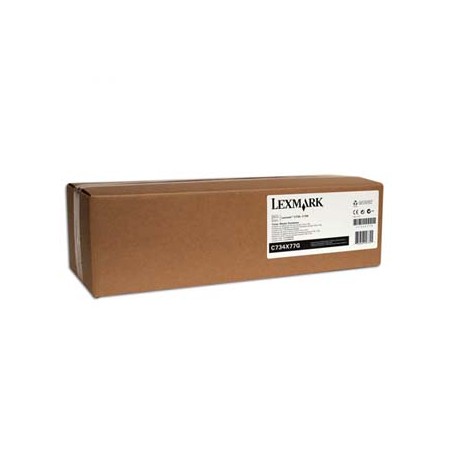 Lexmark oryginalny waste box C734X77G, 25000s, Lexmark C734, 736, X734, 736, 738, pojemnik na zużyty toner