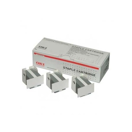 OKI oryginalny staple cartridge 45513301, 2x1500ks, OKI MC760, 770, 780, zszywki do finiszera