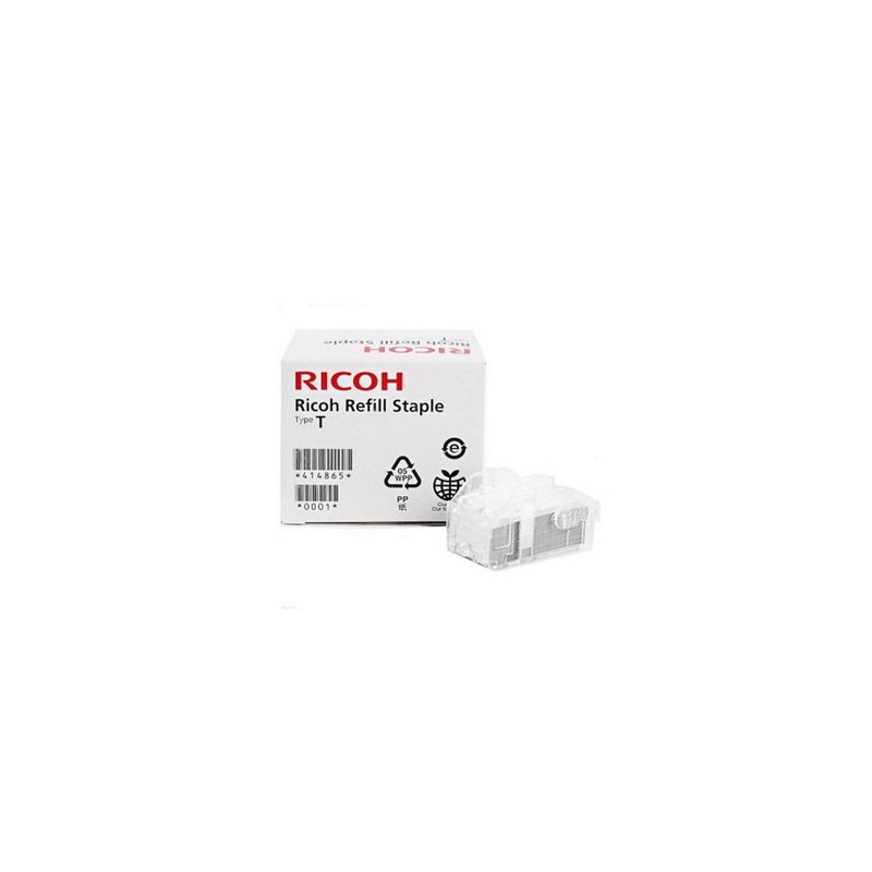 Ricoh oryginalny staple cartridge type T 414865, 2 x 5000ks, Ricoh MP C2003, C2030C, C2050C, C2503C, C2530, C2550, Typ T, cena z
