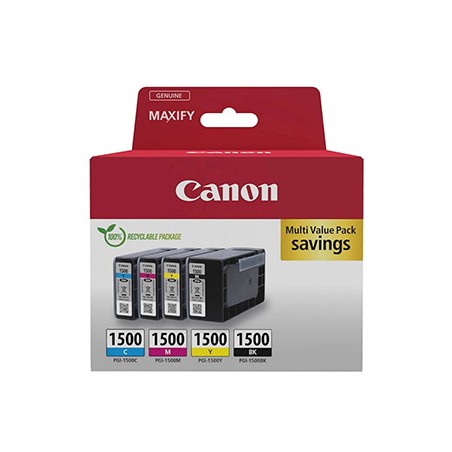 Canon oryginalny ink / tusz PGI-1500 BK/C/M/Y MULTI, 9218B006, CMYK, 1x12,4 a 3x4,5ml