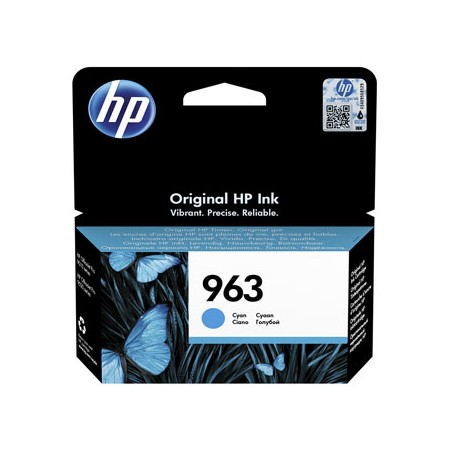 HP oryginalny ink / tusz 3JA23AE#301, HP 963, cyan, blister, 700s, 10.77ml, EOL