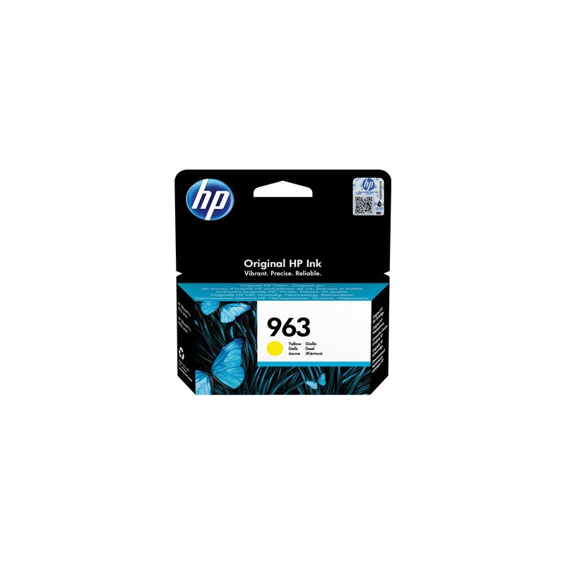 HP oryginalny ink / tusz 3JA25AE, HP 963, yellow, 700s, 10.77ml