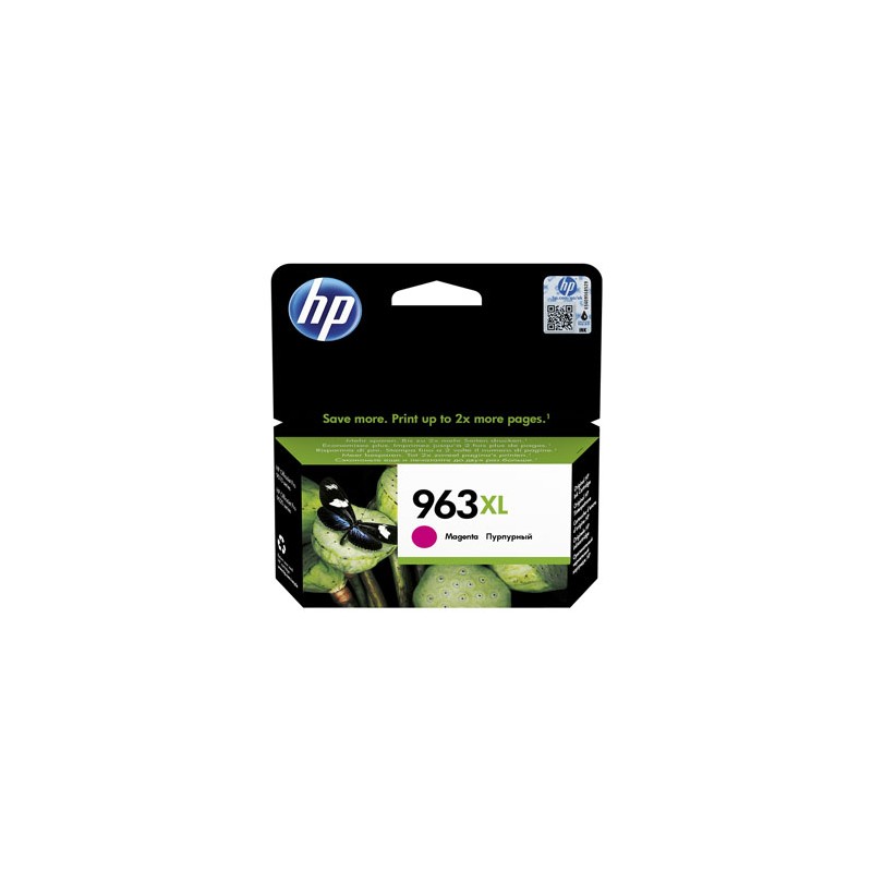 HP oryginalny ink / tusz 3JA28AE, HP 963XL, high capacity, magenta, 1600s, 22.92ml