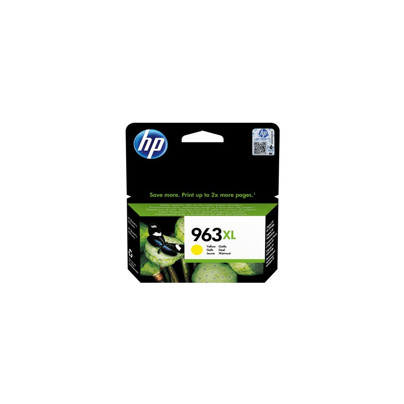 HP oryginalny ink / tusz 3JA29AE, HP 963XL, high capacity, yellow, 1600s, 22.92ml