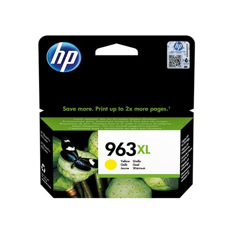 HP oryginalny ink / tusz 3JA29AE, HP 963XL, high capacity, yellow, 1600s, 22.92ml