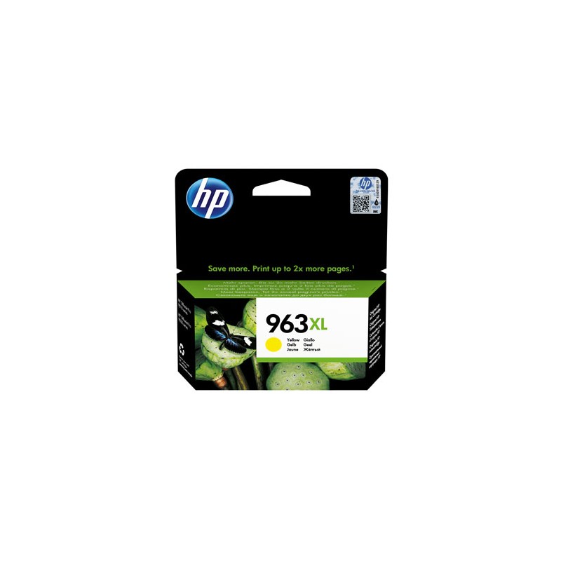 HP oryginalny ink / tusz 3JA29AE#301, HP 963XL, high capacity, yellow, blister, 1600s, 22.92ml