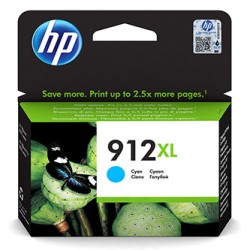 HP oryginalny ink / tusz 3YL81AE301, HP 912XL, high capacity, cyan, blister, 700s, 8.5ml