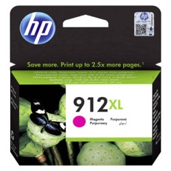 HP oryginalny ink / tusz 3YL82AE301, HP 912XL, high capacity, magenta, blister, 700s, 9ml