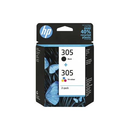 HP oryginalny ink / tusz 6ZD17AE, HP 305, 2-pack