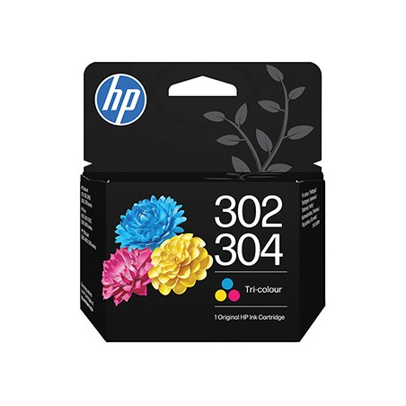 HP oryginalny ink / tusz B7RT6AE, HP 302/304, CMY, 150s