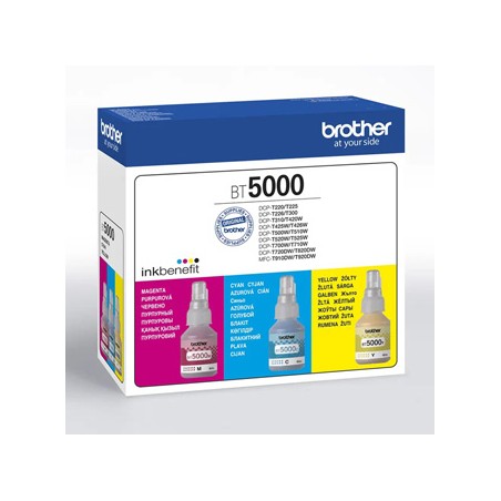 Brother oryginalny ink / tusz BT-5000CLVAL, CMY, 3x5000s