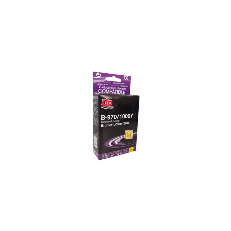 UPrint kompatybilny ink / tusz z LC-1000Y, B-970Y, yellow, 10ml
