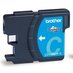 Brother oryginalny ink / tusz LC-1100HYC, cyan, 750s, high capacity