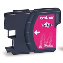 Brother oryginalny ink / tusz LC-1100HYM, magenta, 750s, high capacity