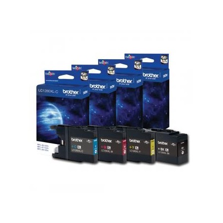 Brother oryginalny ink / tusz LC-1280XLVALBP, CMYK, 2400/3x1200s, high capacity
