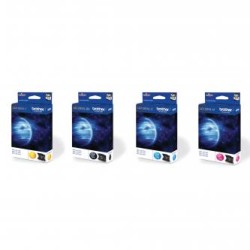 Brother oryginalny ink / tusz LC-1280XLVALBP, CMYK, 2400/3x1200s, high capacity