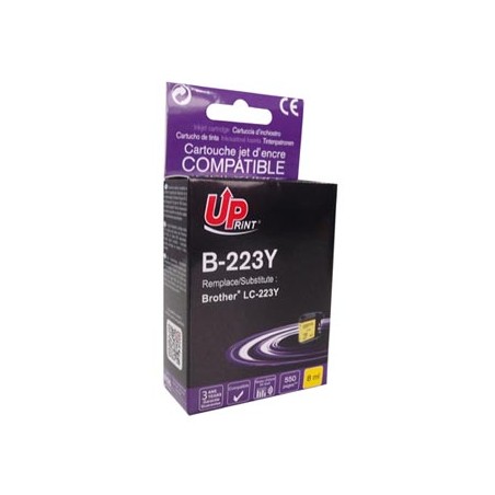 UPrint kompatybilny ink / tusz z LC-223Y, B-223Y, yellow, 550s, 8ml