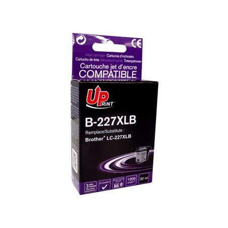 UPrint kompatybilny ink / tusz z LC-227XLBK, B-227XLB, black, 1200s, 30ml