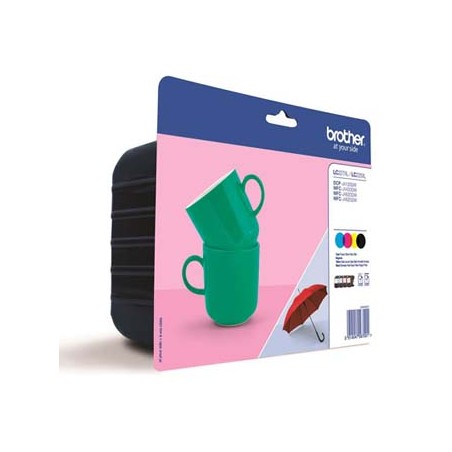Brother oryginalny ink / tusz LC-227XLVALBP, CMYK, 1200s