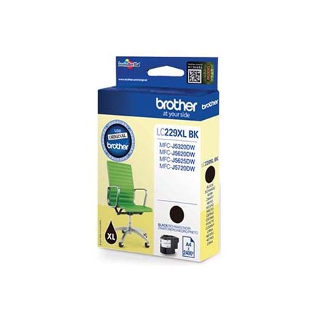 Brother oryginalny ink / tusz LC-229XL, black, 2400s