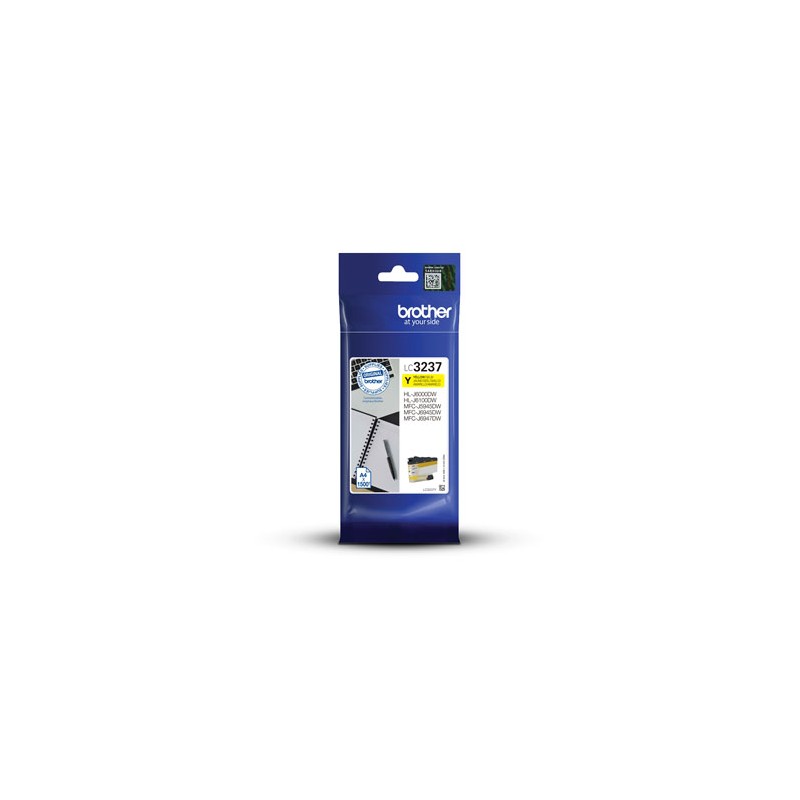 Brother oryginalny ink / tusz LC-3237Y, yellow, 1500s