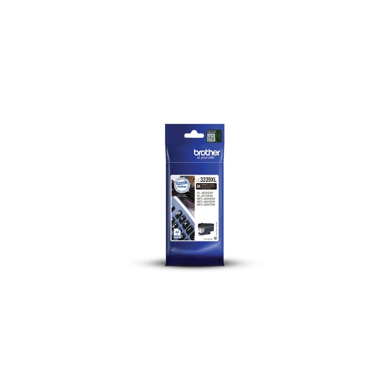 Brother oryginalny ink / tusz LC-3239XLBK, black, 6000s