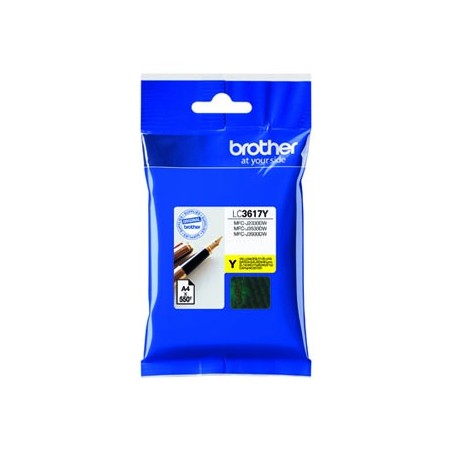 Brother oryginalny ink / tusz LC-3617Y, yellow, 550s