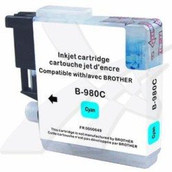 UPrint kompatybilny ink / tusz z LC-980C, B-980C, cyan, 12ml
