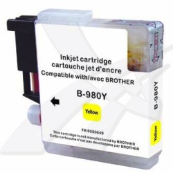 UPrint kompatybilny ink / tusz z LC-980Y, B-980Y, yellow, 12ml