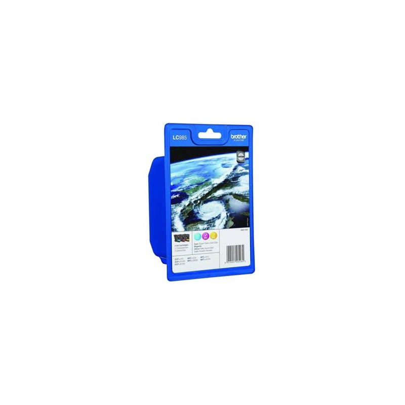 Brother oryginalny ink / tusz LC-985RBWBP, CMY