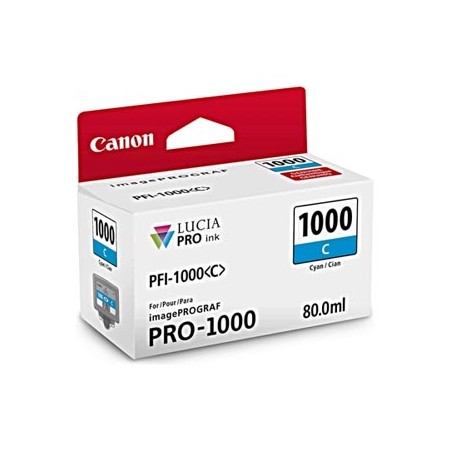 Canon oryginalny ink / tusz PFI-1000 C, 0547C001, cyan, 5025s, 80ml, -