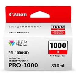 Canon oryginalny ink / tusz PFI-1000 R, 0554C001, red, 5355s, 80ml, -
