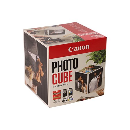 Canon Photo CUBE Creative Pack White PINK oryginalny ink / tusz PG-540/CL-541/PP-201, 5225B016, black/color, Multi-pack -
