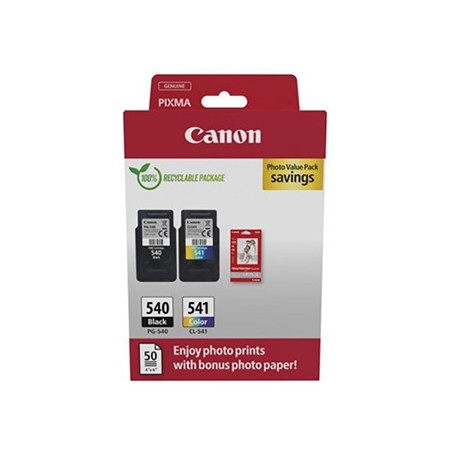 Canon oryginalny ink / tusz PG-540/CL-541/GP-501, 5225B013, black/color, Multi-pack -