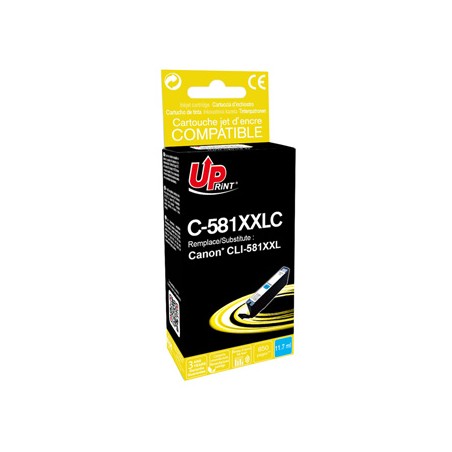 UPrint kompatybilny ink / tusz z CLI-581C XXL, C-581XXLC, cyan, 11,7ml, very high capacity