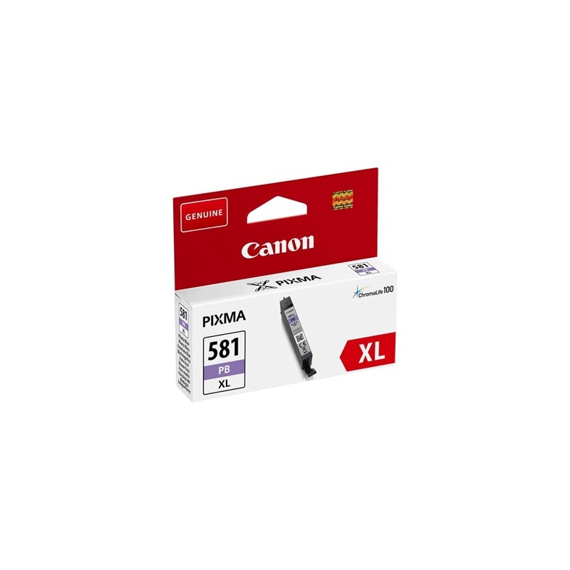 Canon oryginalny ink / tusz CLI-581 XL PB, 2053C001, photo blue, 8,3ml, high capacity