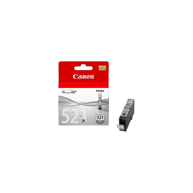 Canon oryginalny ink / tusz CLI-521 GY, 2937B001, grey, 1395s, 9ml