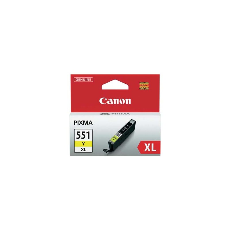Canon oryginalny ink / tusz CLI-551 XL Y, 6446B001, yellow, 665s, 11ml, high capacity