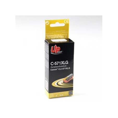 UPrint kompatybilny ink / tusz z CLI571GY XL, C-571XLGY, grey, 300s, 11ml, high capacity